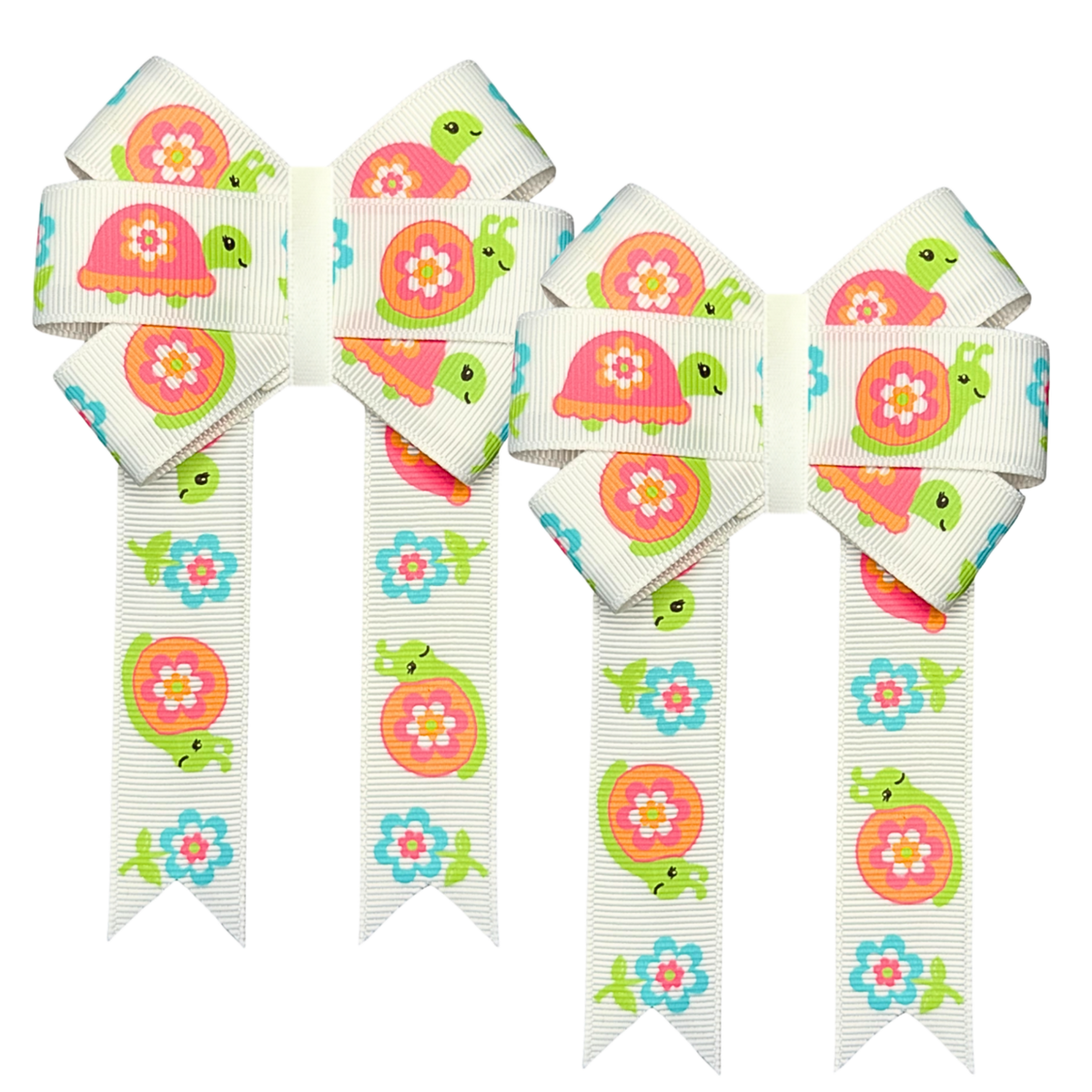 Smiling Turtles Front Bows