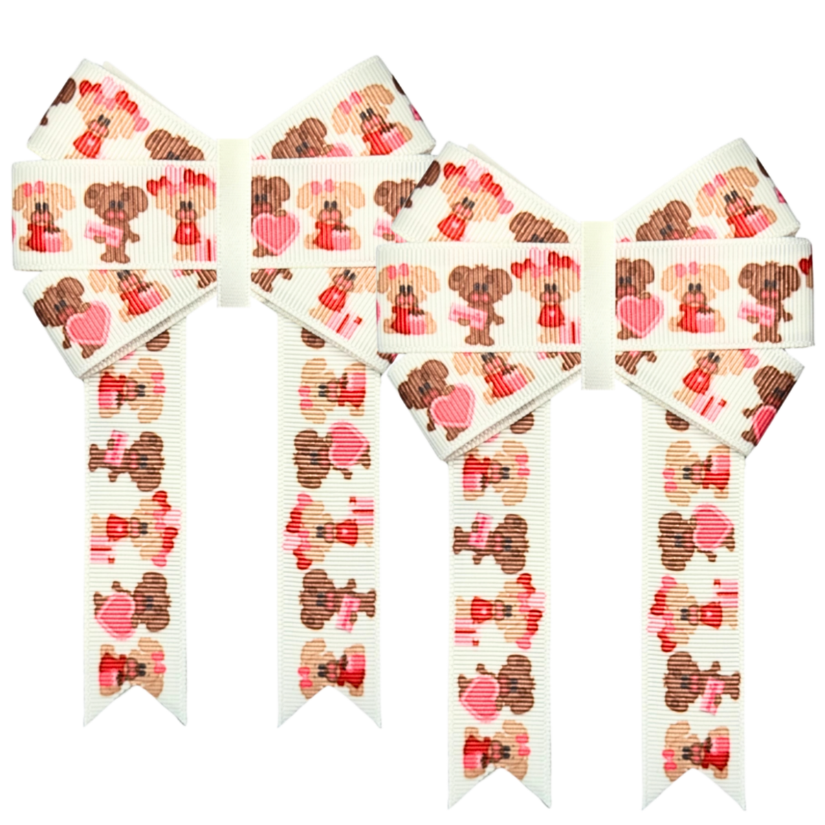 Puppy Love Front Bows